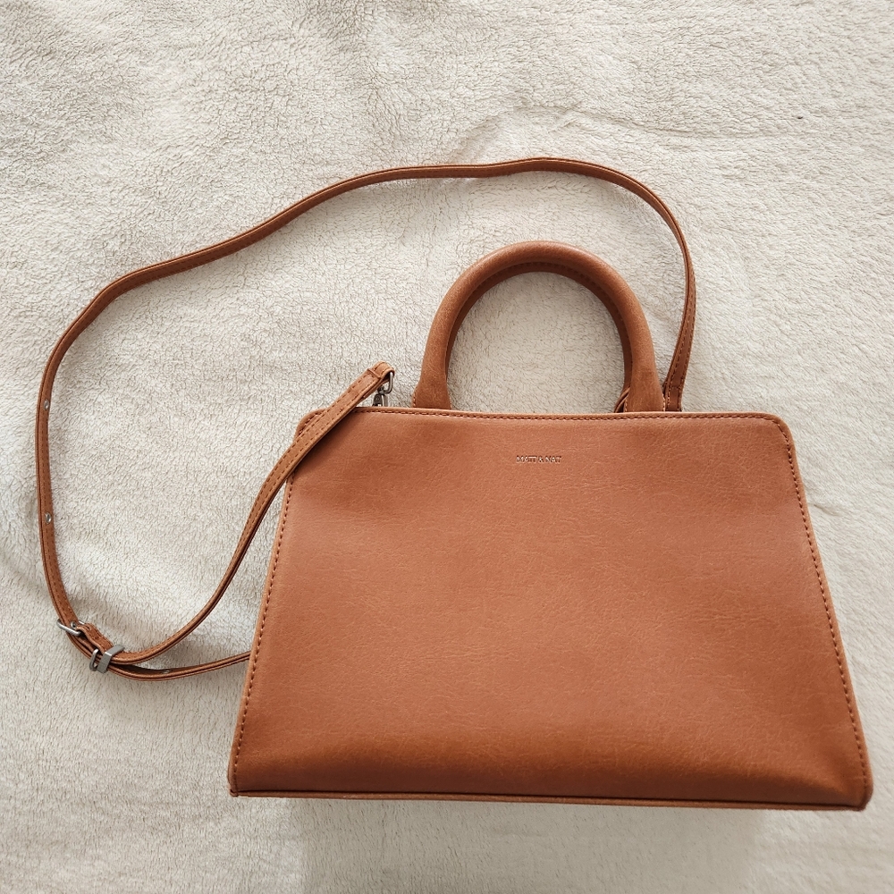 Mat & Nat Tan Cross Vegan Bag